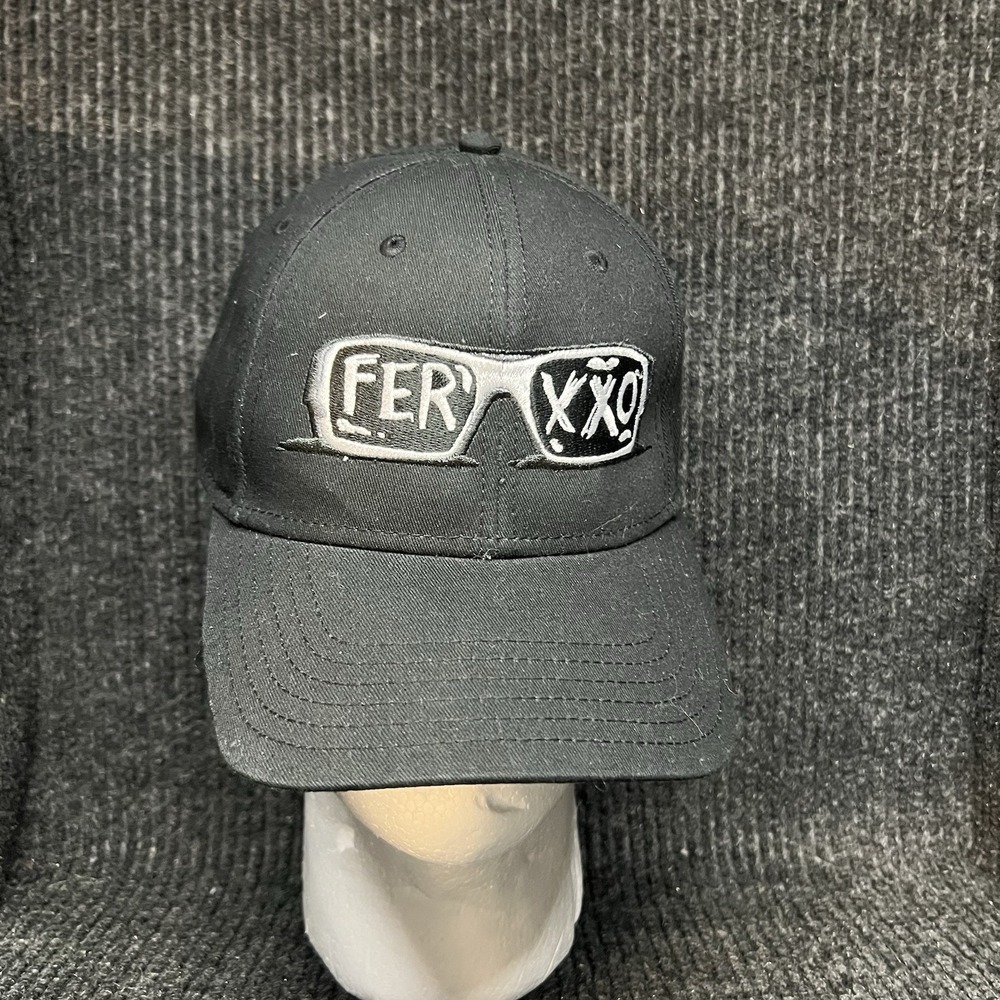 Feid Ferxxo Hat Adjustable Strap Black Concert Merch Otto Regaetton Trap Latino